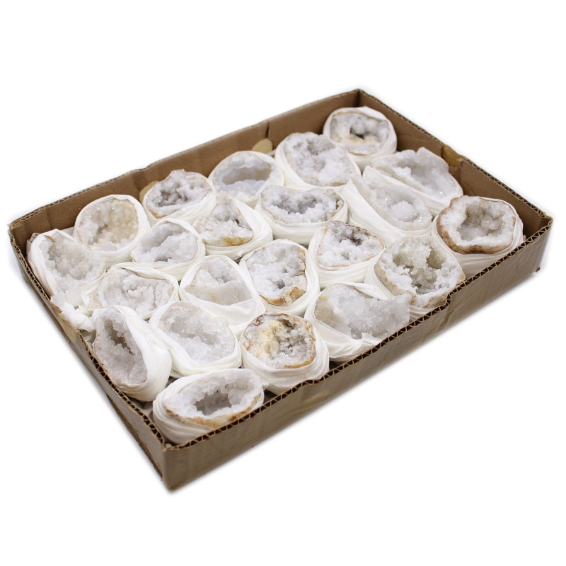Spécimens minéraux - Calcite (environ 32 pièces)