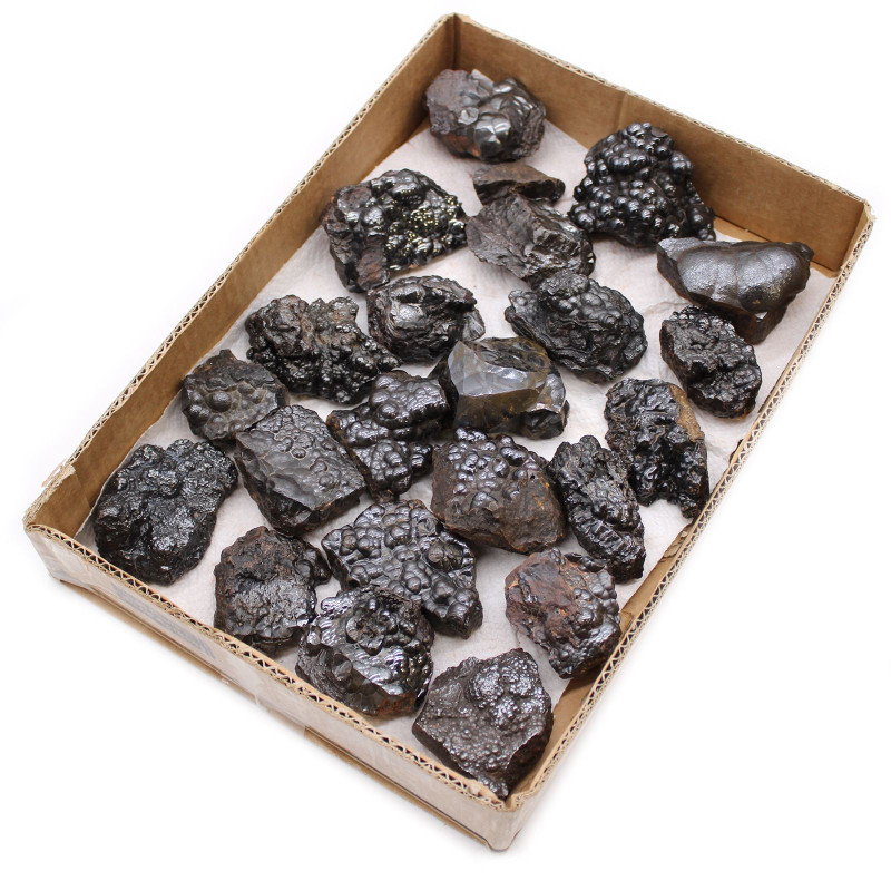 Spécimens minéraux - Hématite naturelle (environ 20 pièces)