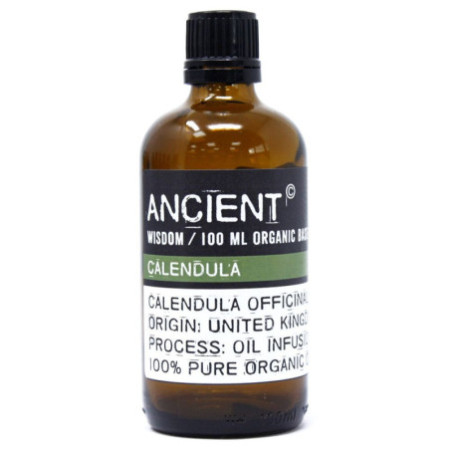 Huile de base biologique de calendula - 100 ml