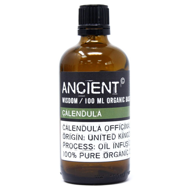 Huile de base biologique de calendula - 100 ml