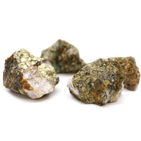 Spécimens minéraux - Chalcopyrite (environ 80 pièces)