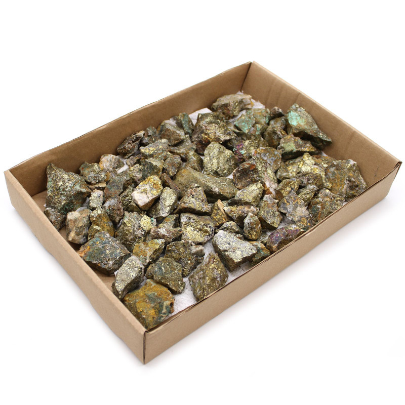 Spécimens minéraux - Chalcopyrite (environ 80 pièces)