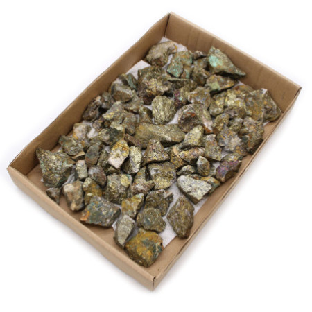 Spécimens minéraux - Chalcopyrite (environ 80 pièces)