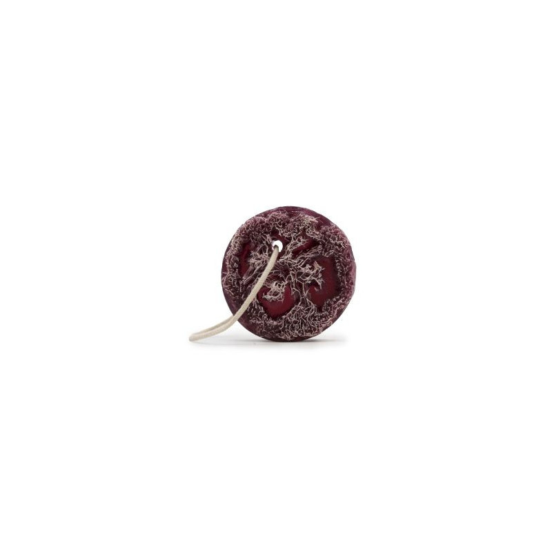 Savon exfoliant fruité sur corde - Raisin violet WL