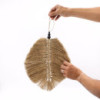 Feuille de raphia suspendue 35 cm