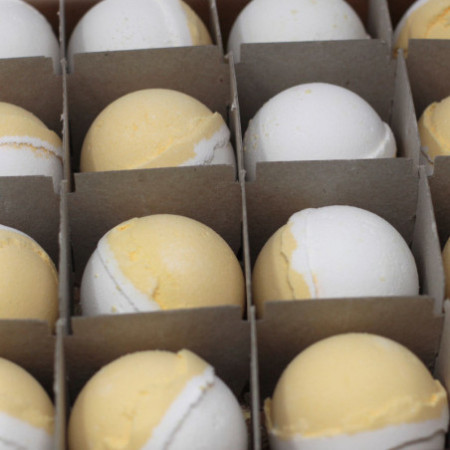 Bombe de bain tarte au citron meringuée - 180 g