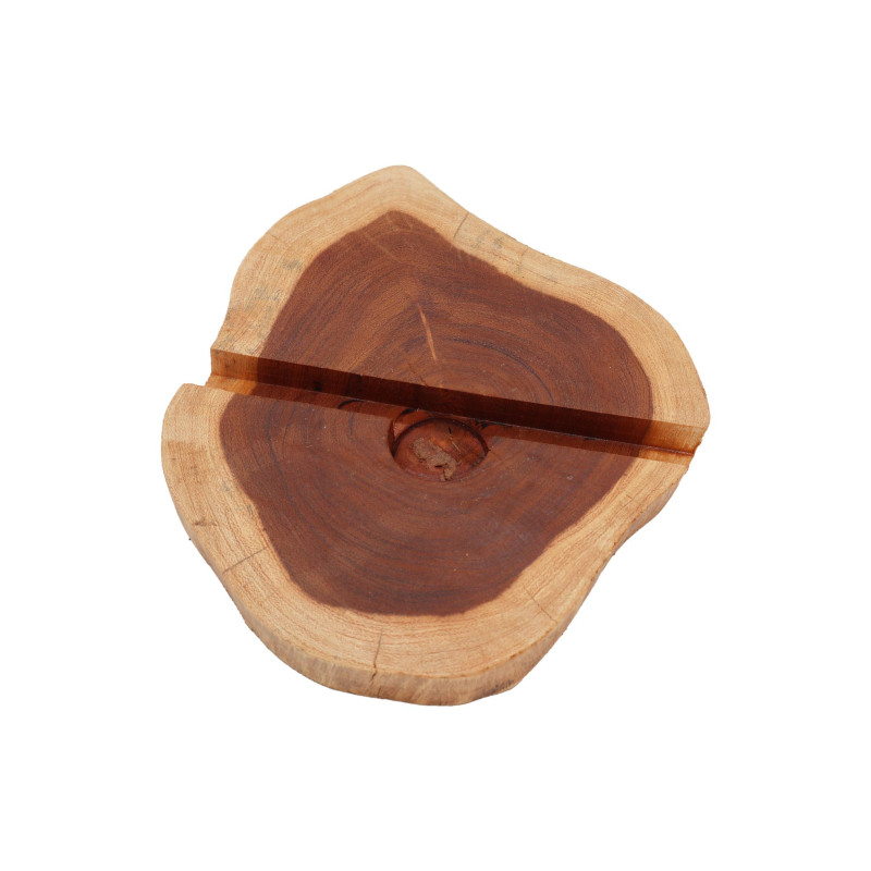 Grand support de téléphone en bois Gamal - Naturel