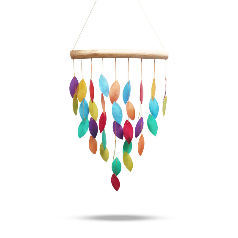 Carillon Copis Feuille Arc-en-ciel