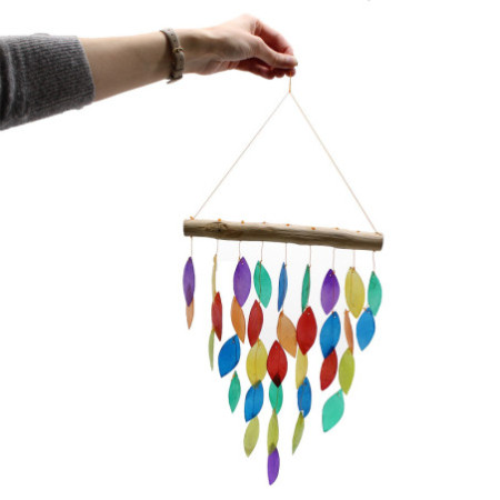 Carillon Copis Feuille Arc-en-ciel