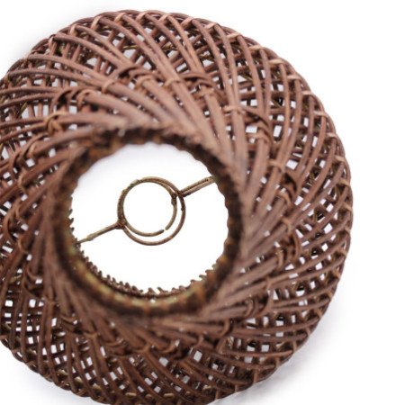 Lampes de table en rotin - Marron foncé