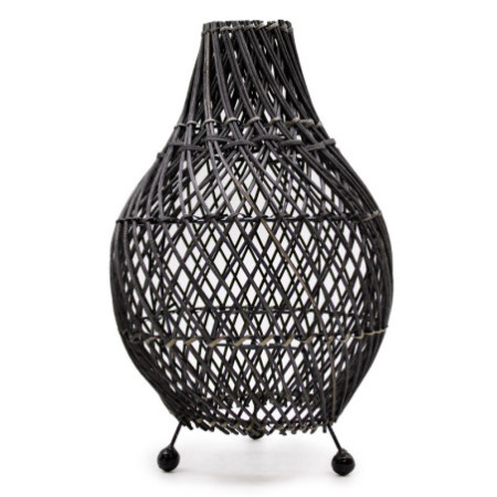 Lampes de table en rotin - Noir