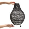 Lampes de table en rotin - Noir