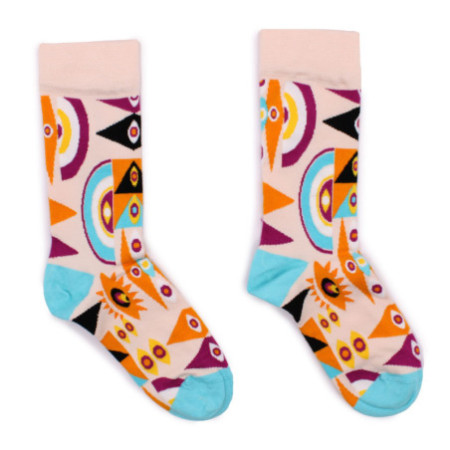 Chaussettes en bambou Hop Hare (41-46) - Mauvais œil psychédélique