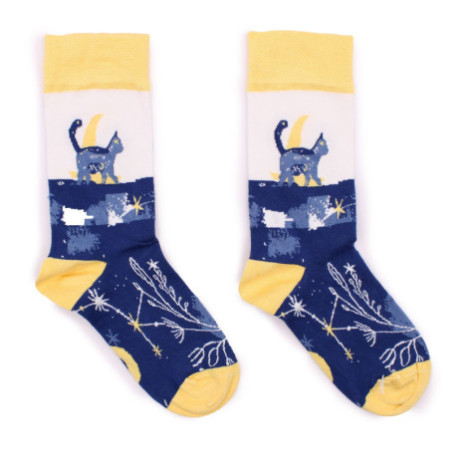 Chaussettes en bambou Hop Hare (41-46) - Midnight Cat