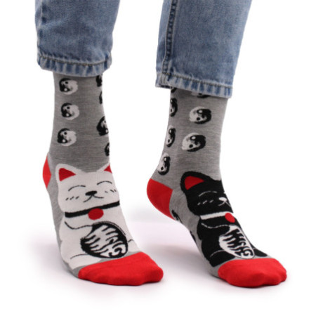 Chaussettes en bambou Hop Hare (36-40) - Lucky Cats