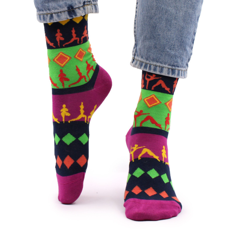 Chaussettes en bambou Hop Hare (36-40) - Poses de yoga
