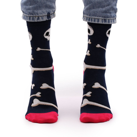 Chaussettes en bambou Hop Hare (36-40) - Crânes et os