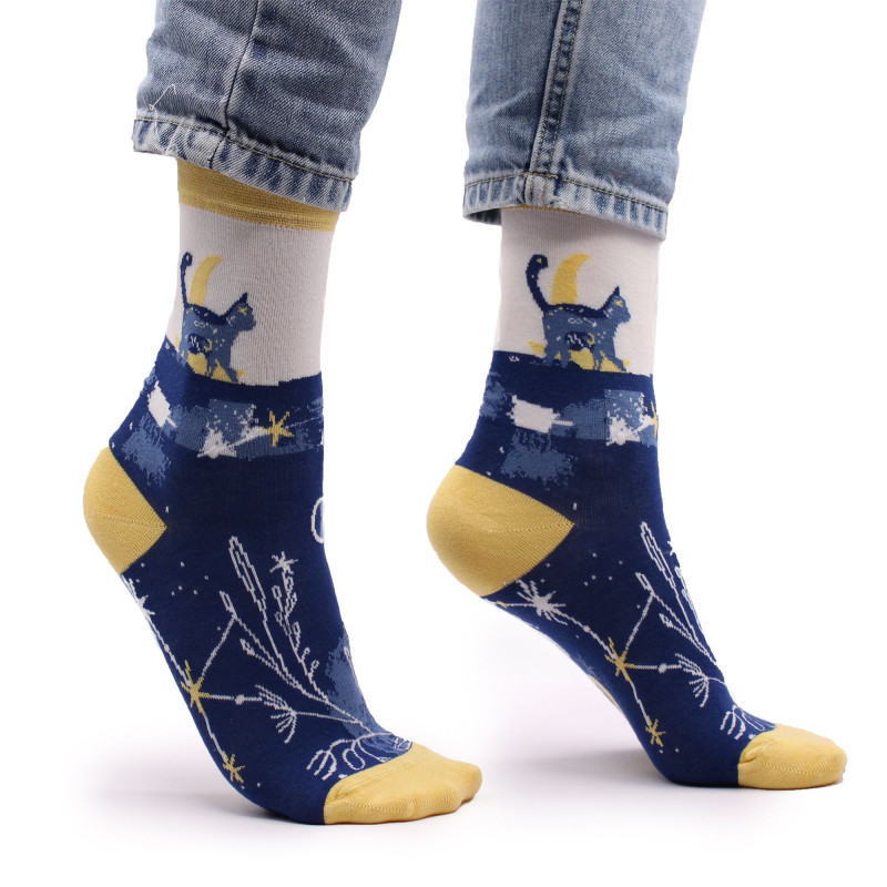 Chaussettes en bambou Hop Hare (36-40) - Midnight Cat