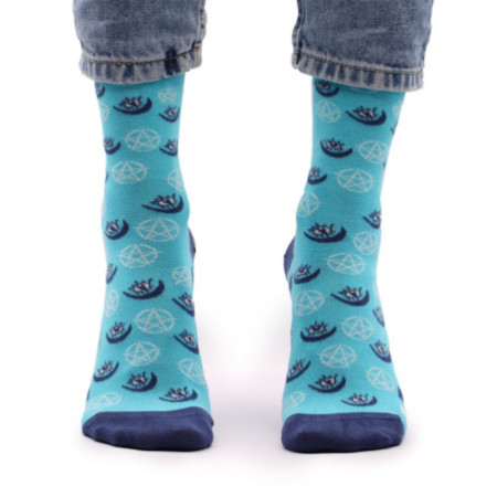 Chaussettes en bambou Hop Hare (36-40) - Pentagramme et mauvais œil