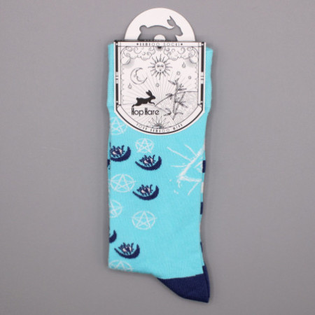 Chaussettes en bambou Hop Hare (36-40) - Pentagramme et mauvais œil