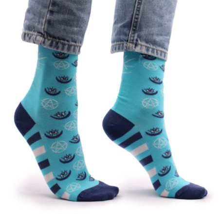 Chaussettes en bambou Hop Hare (36-40) - Pentagramme et mauvais œil