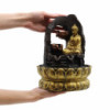Fontaine de table - 30 cm - Bouddha méditant doré