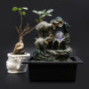 Fontaine de table - 30 cm - Famille d'éléphants
