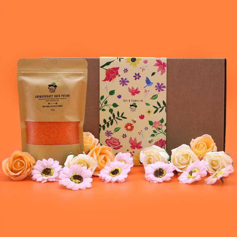 Coffret Sel et Fleurs de Lièvre Sauvage - Détox Totale