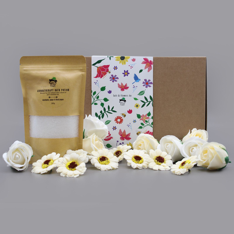 Coffret Sel et Fleurs Wild Hare - Rhume et Grippe
