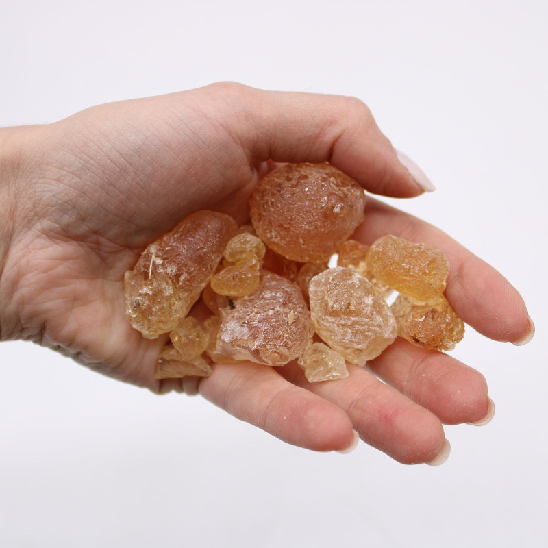 Résine arabique en morceaux - 250 g