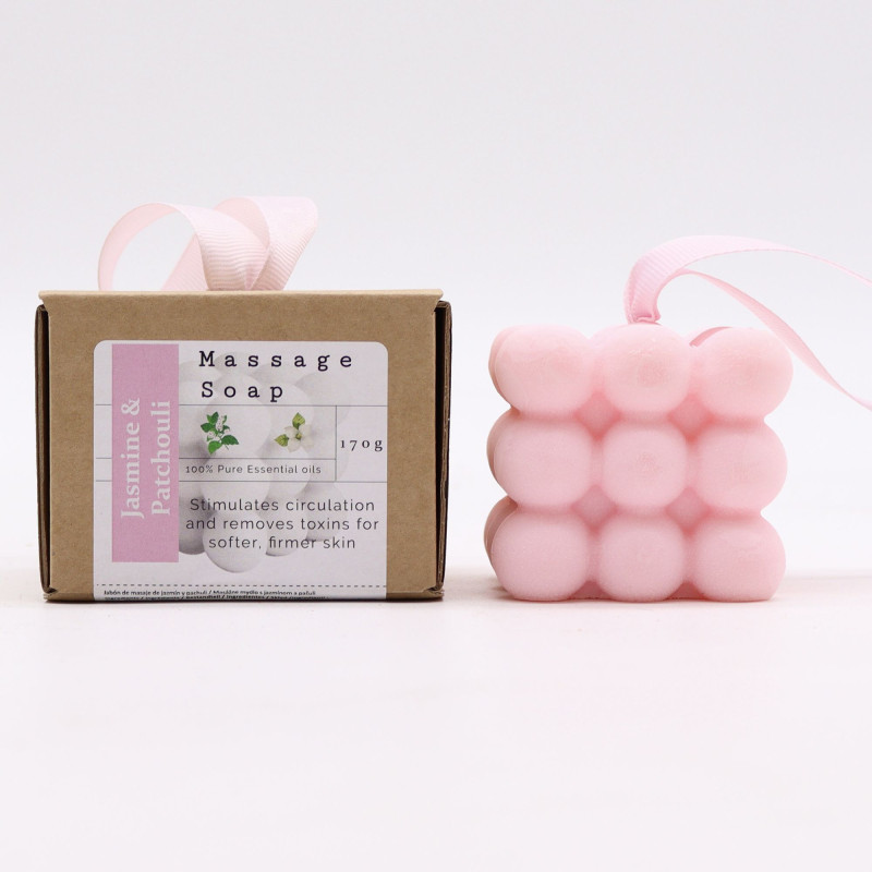 Coffret de savons de massage individuels - Jasmin et Patchouli
