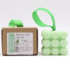 Savons de massage individuels en boîte - Menthe verte et eucalyptus