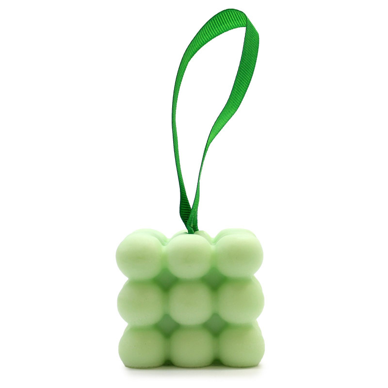 Savons de massage individuels en boîte - Menthe verte et eucalyptus