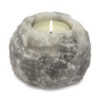 Bougeoir en sel gris 600-800 g