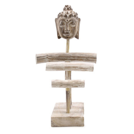 Trois branches et support de Bouddha - Blanchiment