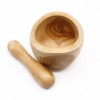 Pilon et mortier Ergo Teak Med