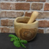 Pilon et mortier Ergo Teak Med