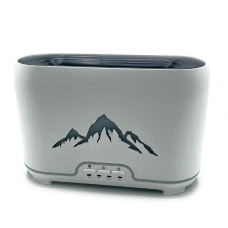 Diffuseur d'arômes Himalaya - USB-C - Télécommande - Effet flamme