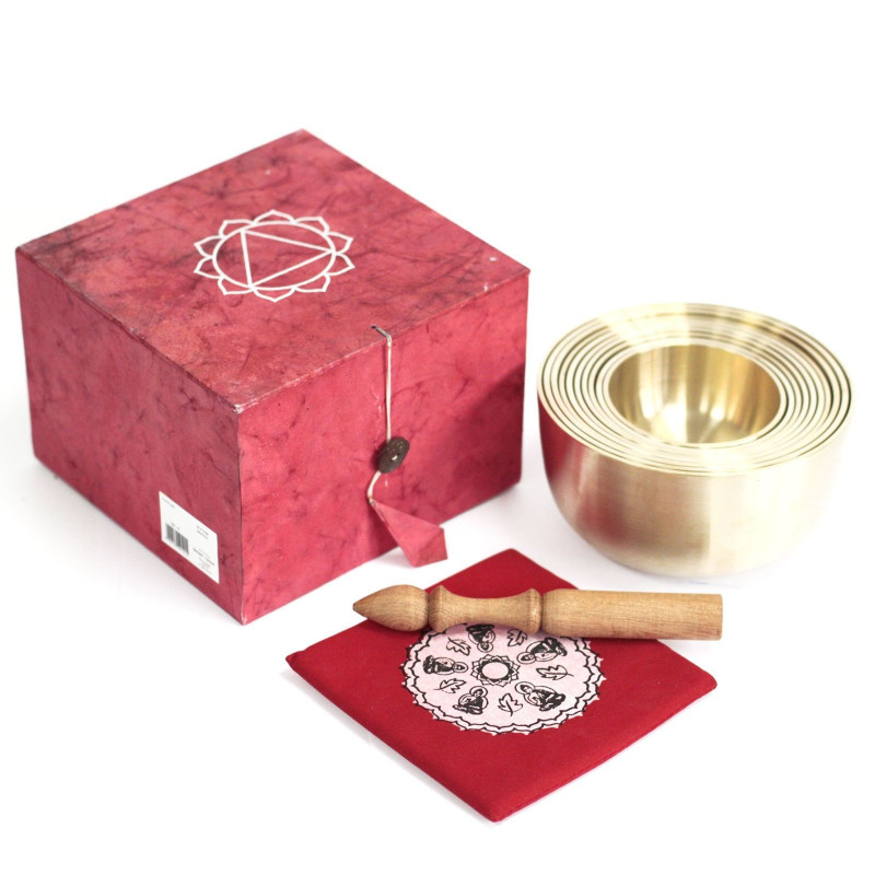 Lot de 10 bols en métal cloche