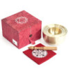 Lot de 10 bols en métal cloche