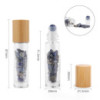 Flacon roller 5 ml en pierre Sodalite - bouchon bois