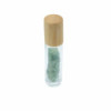 Flacon roller 5 ml en pierre Aventurine - bouchon bois