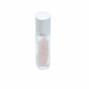 Flacon roller 5 ml en pierre Quartz rose - bouchon argenté