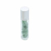 Flacon roller 5 ml en pierre Aventurine - bouchon argenté
