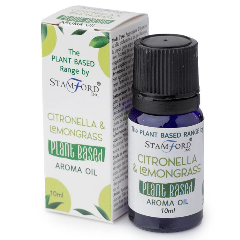Huile aromatique végétale - Citronnelle et citronnelle