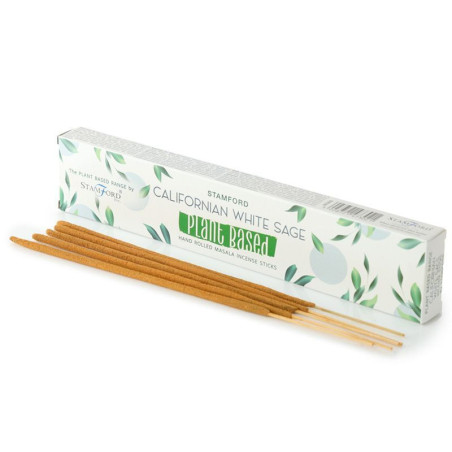 Bâtonnets d'encens Masala à base de plantes - Sauge blanche de Californie