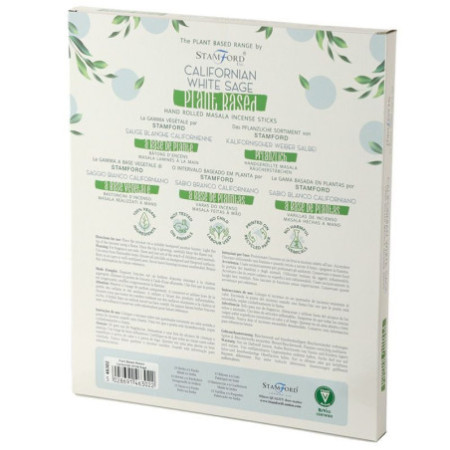 Bâtonnets d'encens Masala à base de plantes - Sauge blanche de Californie