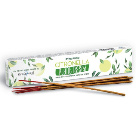 Bâtonnets d'encens Masala à base de plantes - Citronnelle