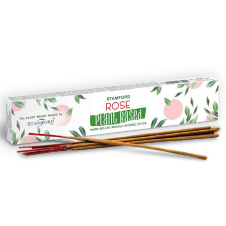 Bâtonnets d'encens Masala à base de plantes - Rose