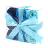 Lot de 9 fleurs de savon - Roses printanières
